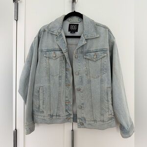 Urban Outfitters BDG Light Blue Oversized Denim Jacket